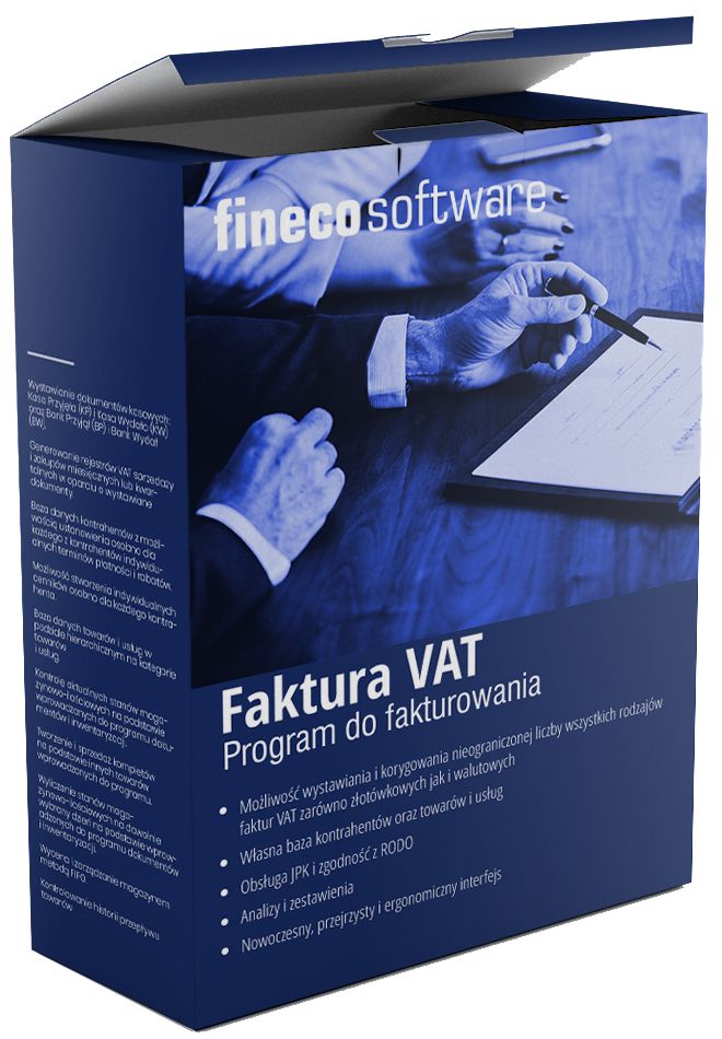 Faktura VAT - Program do fakturowania
