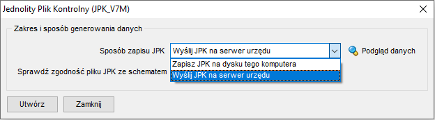 Jak utworzyć i wysłać plik JPK_V7M lub JPK_V7K?