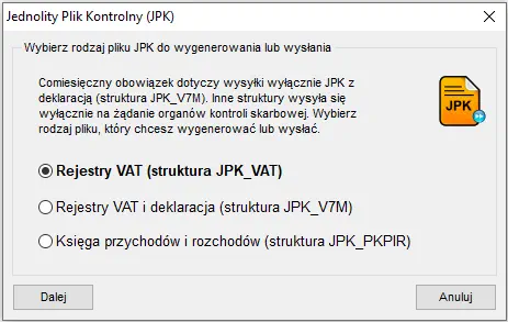 W jaki sposób utworzyć korektę pliku JPK_VAT?